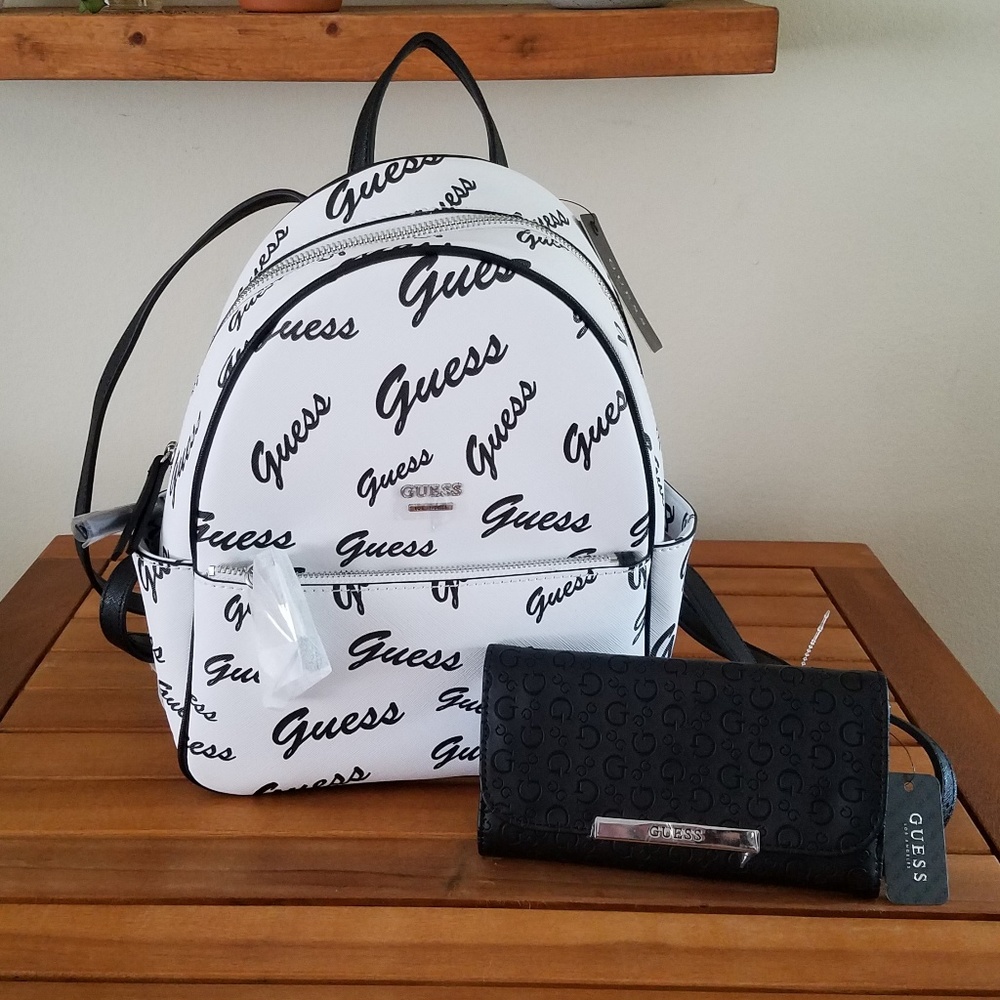 ❣SOLD❣GUESS Mini Backpack and Wallet Bundle